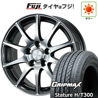 【新品国産車用5穴114.3】 夏タイヤ ホイール4本セット 225/55R19 グリップマックス スタチャー H/T300 BSW(限定2024年製) ブリヂストン エコフォルム CRS23 7.5J 19インチ(送料無料)