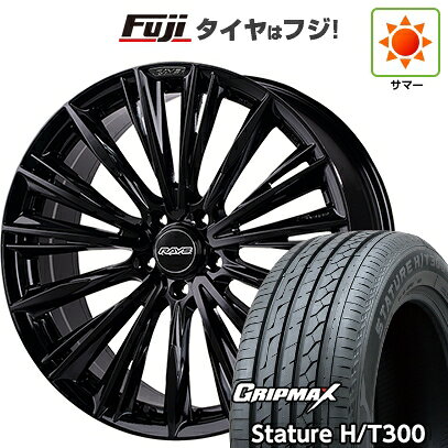 【新品国産車用5穴114.3】 夏タイヤ ホイール4本セット 225/55R18 グリップマックス スタチャー H/T300 BSW（限定） RAYS レイズ ベルサス クラフトコレクション ヴォウジェ LIMITED (GX) 7J 18インチ(送料無料)