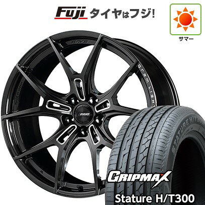 【新品国産車用5穴114.3】 夏タイヤ ホイール4本セット 225/55R19 グリップマックス スタチャー H/T300 BSW(限定2024年製) RAYS レイズ グラムライツ 57FXZ 8J 19インチ(送料無料)