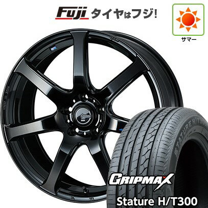 【新品国産5穴114.3車】 夏タイヤ ホイール4本セット 225/55R19 グリップマックス スタチャー H/T300 BSW（限定） WEDS ウェッズ レオニス NAVIA 07 19インチ(送料無料) サマータイヤ