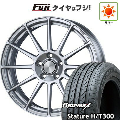 【新品国産車用5穴114.3】 夏タイヤ ホイール4本セット 225/60R18 グリップマックス スタチャー H/T300 BSW（限定） ENKEI エンケイ PF03 18インチ(送料無料)