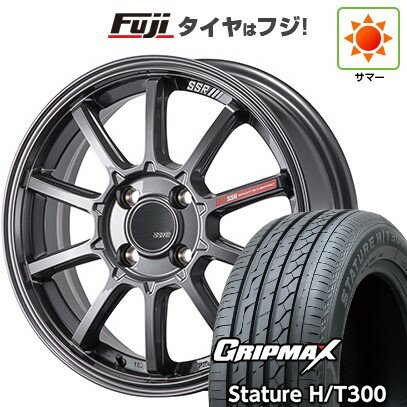 【新品国産車用5穴114.3】 夏タイヤ ホイール4本セット 225/60R18 グリップマックス スタチャー H/T300 BSW（限定） SSR GT GTV05 18インチ(送料無料)