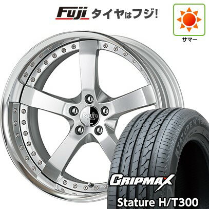【新品国産車用5穴114.3】 夏タイヤ ホイール4本セット 225/55R19 グリップマックス スタチャー H/T300 BSW（限定） WORK ワーク エクイップ E05 19インチ(送料無料)