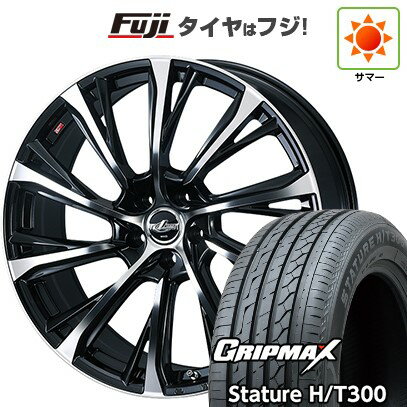 樂天商城 - 【新品国産車用5穴114.3】 夏タイヤ ホイール4本セット 225/55R19 グリップマックス スタチャー H/T300 BSW(限定2024年製) WEDS ウェッズ レオニス JG 8J 19インチ(送料無料)