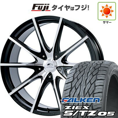 【新品国産車用6穴139.7】 夏タイヤ ホイール4本セット 285/45R22 ファルケン ジークス S/TZ 05 エルフ..