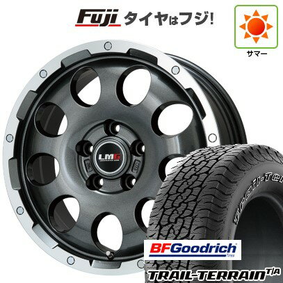 【新品国産車用5穴114.3】 夏タイヤ ホイール4本セット 225/65R17 BFグッドリッチ トレールテレーンT/A ORWL レアマイスター LMG CS-9 ガンメタリムポリッシュ 17インチ(送料無料)