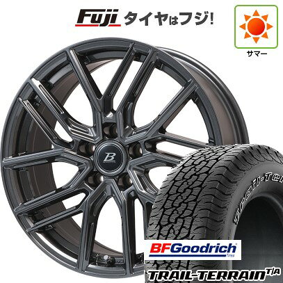 【新品国産車用5穴114.3】 夏タイヤ ホイール4本セット 225/65R17 BFグッドリッチ トレールテレーンT/A ORWL ブランドルライン ヴァレーゼ ディープグレー 7J 17インチ(送料無料)