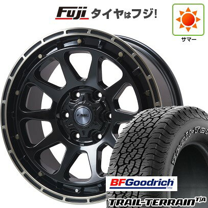 【新品】プラド/ハイラックス 夏タイヤ ホイール4本セット 265/60R18 BFグッドリッチ トレールテレーンT/A ORWL レアマイスター LMG DIEZ グロスブラック/ブロンズクリア 8J 18インチ(送料無料)