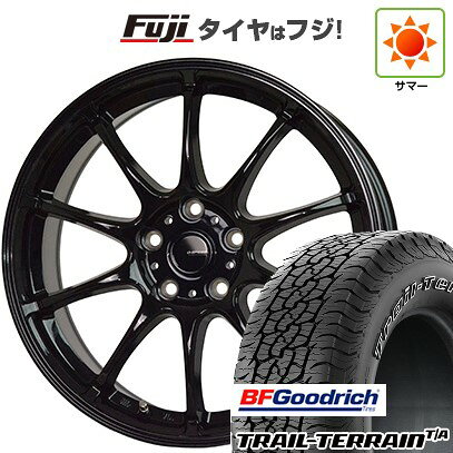 【新品国産車用5穴114.3】 夏タイヤ ホイール4本セット 225/65R17 BFグッドリッチ トレールテレーンT/A ORWL ホットスタッフ ジースピード G-07 7J 17インチ(送料無料)
