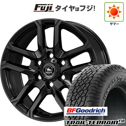 【新品】プラド/ハイラックス 夏タイヤ ホイール4本セット 265/60R18 BFグッドリッチ トレールテレーンT/A ORWL コーセイ ベアロック バイソン 8J 18インチ(送料無料)