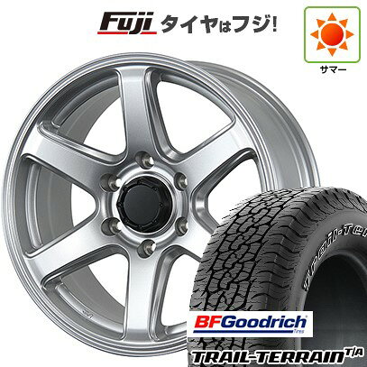 【新品】プラド/ハイラックス 夏タイヤ ホイール4本セット 265/65R17 BFグッドリッチ トレールテレーンT/A ORWL トピー ME-A 7.5J 17インチ(送料無料)