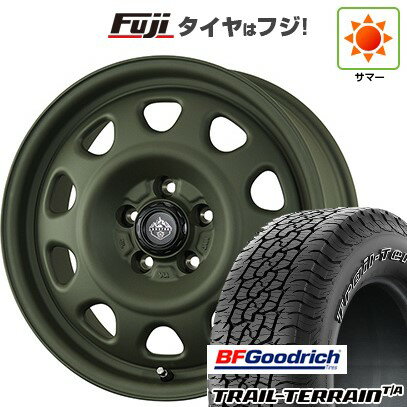 【新品国産車用5穴114.3】 夏タイヤ ホイール4本セット 225/65R17 BFグッドリッチ トレールテレーンT/A ORWL トピー ランドフット SWZ 17インチ(送料無料)
