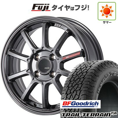 【新品国産車用5穴114.3】 夏タイヤ ホイール4本セット 225/65R17 BFグッドリッチ トレールテレーンT/A ORWL SSR GT GTV05 17インチ(送料無料)