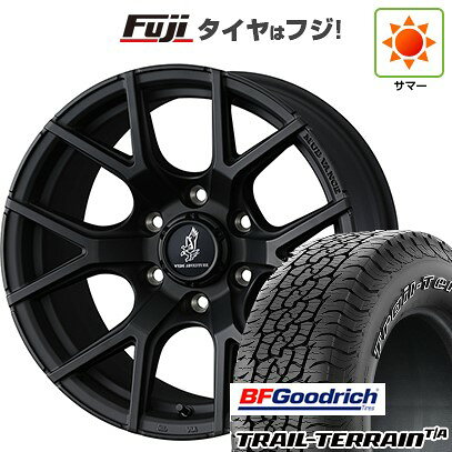 【新品】プラド/ハイラックス 夏タイヤ ホイール4本セット 265/60R18 BFグッドリッチ トレールテレーンT/A ORWL WEDS ウェッズアドベンチャー マッドヴァンス SD 8J 18インチ(送料無料)
