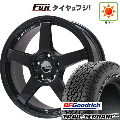 【新品国産車用5穴114.3】 夏タイヤ ホイール4本セット 225/65R17 BFグッドリッチ トレールテレーンT/A ORWL レアマイスター LMスポーツ LM-05R(グロスブラック) 7J 17インチ(送料無料)