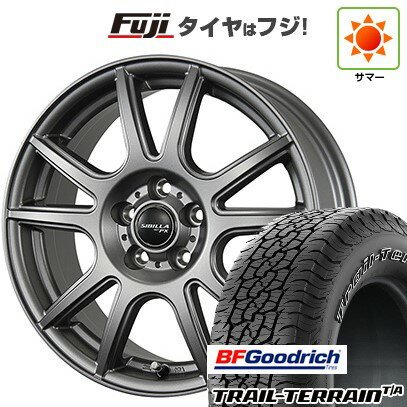 【新品国産車用5穴114.3】 夏タイヤ ホイール4本セット 225/65R17 BFグッドリッチ トレールテレーンT/A ORWL トピー シビラ NEXT PX【限定】 17インチ(送料無料)