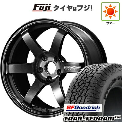 【新品国産車用5穴100】 夏タイヤ ホイール4本セット 225/55R18 BFグッドリッチ トレールテレーンT/A RBL RAYS レイズ ボルクレーシング TE37 サーガ S-plus 7.5J 18インチ(送料無料)