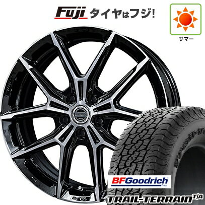 【新品国産車用5穴114.3】 夏タイヤ ホイール4本セット 225/55R18 BFグッドリッチ トレールテレーンT/A ORBL 共豊 スマック +EK M1 18インチ(送料無料)