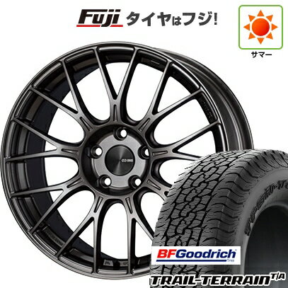 【新品国産車用5穴114.3】 夏タイヤ ホイール4本セット 225/55R18 BFグッドリッチ トレールテレーンT/A..