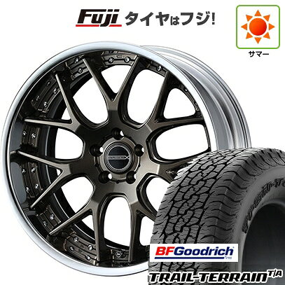 【新品国産車用5穴114.3】 夏タイヤ ホイール4本セット 235/60R18 BFグッドリッチ トレールテレーンT/A RBL WEDS ウェッズ マーベリック 1307M 8J 18インチ(送料無料)