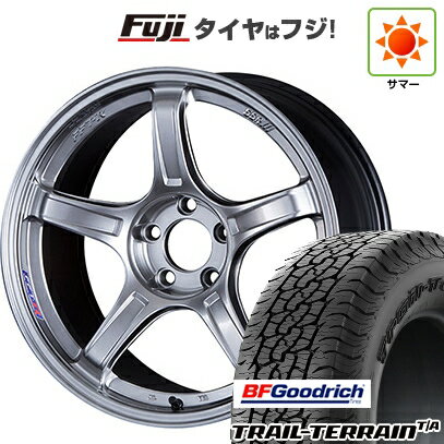 【新品国産車用5穴114.3】 夏タイヤ ホイール4本セット 225/60R18 BFグッドリッチ トレールテレーンT/A ORBL SSR GT GTX03 18インチ(送料無料)