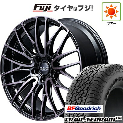 【新品国産車用5穴114.3】 夏タイヤ ホイール4本セット 225/60R18 BFグッドリッチ トレールテレーンT/A ORBL RAYS レイズ ホムラ 2X10BD BLACK CLEAR EDITION 18インチ(送料無料)