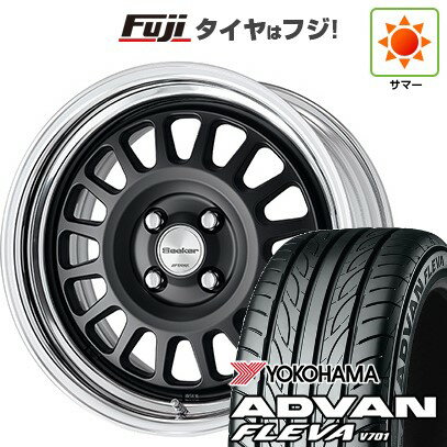 【新品国産車用5穴100】 夏タイヤ ホイール4本セット 215/40R18 ヨコハマ アドバン フレバV701 WORK ワーク シーカー FD 18インチ(送料無料)