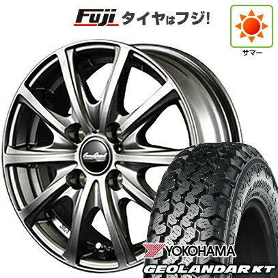【新品 軽自動車】軽トラ 軽バン 夏タイヤ ホイール4本セット 145/80R12 80/78N ヨコハマ ジオランダー..