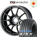 【新品国産5穴100車】 夏タイヤ ホイール4本セット 205/55R16 ファルケン ジークス ZE310R エコラン(限定) WEDS ウェッズスポーツ TC-105X 16インチ(送料無料) サマータイヤ(2)