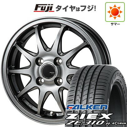 【新品国産4穴100車】 夏タイヤ ホイール4本セット 185/55R15 ファルケン ジークス ZE310R エコラン(限定) モンツァ ZACK JP-202 15インチ(送料無料) サマータイヤ