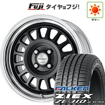 【新品国産車用4穴100】 夏タイヤ ホイール4本セット 205/45R17 ファルケン ジークス ZE310R エコラン(限定) WORK ワーク シーカー FD 17インチ(送料無料)