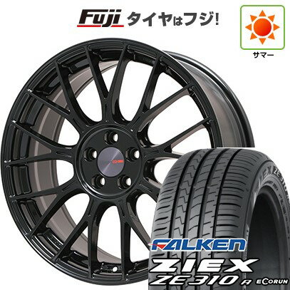 【新品国産車用5穴114.3】 夏タイヤ ホイール4本セット 215/45R17 ファルケン ジークス ZE310R エコラン(限定) ENKEI エンケイ PFM1 フジオリジナルカラー 17インチ(送料無料)