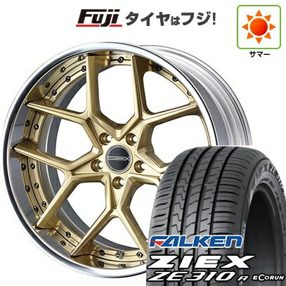 【新品国産車用5穴114.3】 夏タイヤ ホイール4本セット 225/45R18 ファルケン ジークス ZE310R エコラン(限定) WEDS ウェッズ マーベリック 1505S 18インチ(送料無料)