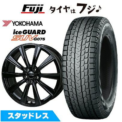 【新品】レクサスNX 2021/11- スタッドレスタイヤ ホイール4本セット 235/60R18 ヨコハマ アイスガード SUV G075 アルジェノン スポーツ LS10 トヨタ・レクサス車専用 8J 18インチ(送料無料)