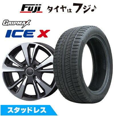 【新品】輸入車用 プジョー208 2020- スタッドレスタイヤ ホイール4本セット 205/45R17 グリップマックス アイスX BSW ブラックサイドウォール(限定) スマートライン 365 6.5J 17インチ(送料無料)