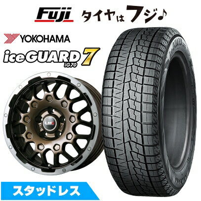 【新品】輸入車用 レネゲード スタッドレスタイヤ ホイール4本セット 215/65R16 ヨコハマ アイスガード7 セブンIG70 レアマイスター LMG MS-9W 6.5J 16インチ(送料無料)
