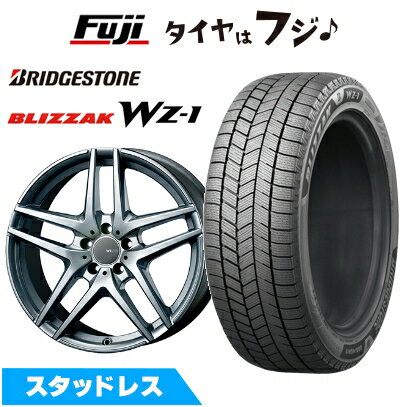 【新品】輸入車用 VW（ティグアン） スタッドレスタイヤ ホイール4本セット 215/70R16 ブリヂストン ブリザック WZ-1 モンツァ ウェスター S05 シルバー 7J 16インチ(送料無料)