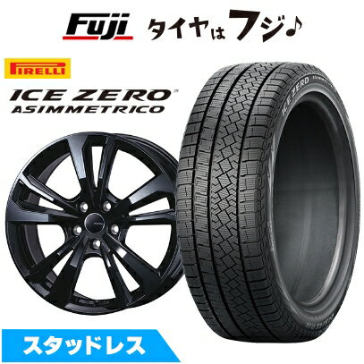 【新品】輸入車用 アウディQ4 e-tron スタッドレスタイヤ ホイール4本セット 235/60R18 ピレリ ウィンター アイスゼロアシンメトリコ スマートライン 365 7J 18インチ(送料無料)
