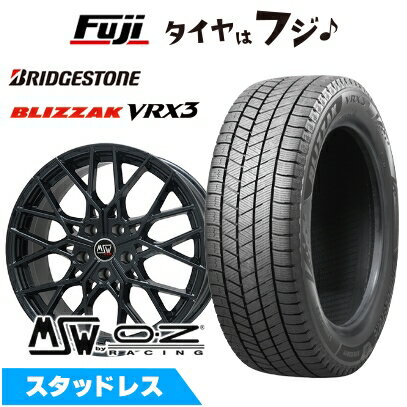 【新品】輸入車用 BMW Z4（G29） スタッドレスタイヤ ホイール4本セット 225/45R18 ブリヂストン ブリザック VRX3 MSW by OZ Racing MSW 74(グロスブラック) 8J 18インチ(送料無料)