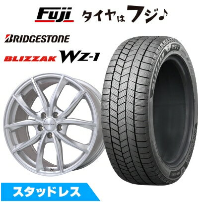 【新品】輸入車用 プジョー リフター スタッドレスタイヤ ホイール4本セット 215/60R17 ブリヂストン ブリザック WZ-1 ユーロテック VP-LINE(シルバーポリッシュ) 7J 17インチ(送料無料)