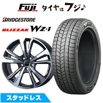 【新品】輸入車用 プジョー3008 2017- スタッドレスタイヤ ホイール4本セット 225/55R18 ブリヂストン ブリザック WZ-1 スマートライン 365 7J 18インチ(送料無料)