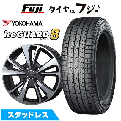 【パンク保証付き】【新品】輸入車用 プジョー2008 2020- スタッドレスタイヤ ホイール4本セット 215/60R17 ヨコハマ アイスガード8 エイトIG80 スマートライン 365 6.5J 17インチ(送料無料)