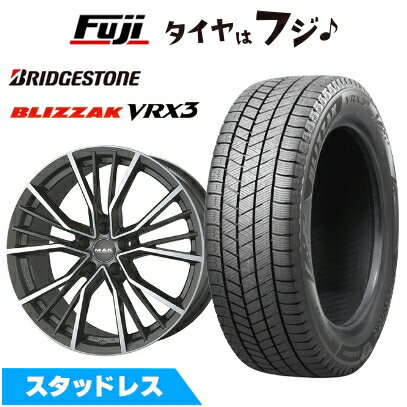 【新品】輸入車用 アウディA6（F2） スタッドレスタイヤ ホイール4本セット 225/55R18 ブリヂストン ブリザック VRX3 MAK ユニオン 8J 18インチ(送料無料)