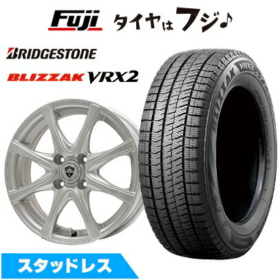 【新品 軽自動車】N-BOX タント スペーシア スタッドレスタイヤ ホイール4本セット 155/65R14 ブリヂストン ブリザック VRX2(限定) ブランドル KF25 14インチ(送料無料)