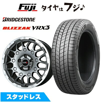 【新品】輸入車用 レネゲード スタッドレスタイヤ ホイール4本セット 215/65R16 ブリヂストン ブリザック VRX3 レアマイスター LMG MS-9W ガンメタリムポリッシュ 6.5J 16インチ(送料無料)