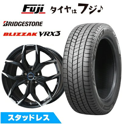 【新品】輸入車用 BMW X2（F39） スタッドレスタイヤ ホイール4本セット 225/55R17 ブリヂストン ブリザック VRX3 ケレナーズスポーツ ミュンヘンII(ブラックポリッシュ) 7.5J 17インチ(送料無料)