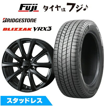 【新品】レクサスLBX スタッドレスタイヤ ホイール4本セット 225/55R18 ブリヂストン ブリザック VRX3 WEDS ウェッズ エリシア トヨタ車専用 7J 18インチ(送料無料)