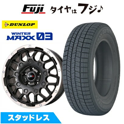 【パンク保証付き】【新品】輸入車用 レネゲード スタッドレスタイヤ ホイール4本セット 215/65R16 ダンロップ ウインターマックス 03 WM03 レアマイスター LMG MS-9W 6.5J 16インチ(送料無料)