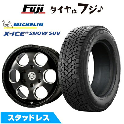 【新品】プラド/ハイラックス スタッドレスタイヤ ホイール4本セット 265/65R17 ミシュラン エックスアイス スノー SUV エルフォード ブラッドストック 1P 8J 17インチ(送料無料)
