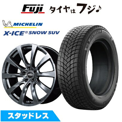 【新品】レクサスNX 2021/11- スタッドレスタイヤ ホイール4本セット 235/60R18 ミシュラン エックスアイス スノー SUV MID WHEELS レフィナーダ モーション2 トヨタ・レクサス車専用 7.5J 18インチ(送料無料)